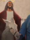 Jesus on a Donkey