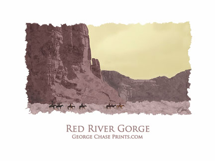 Red River Gorge Poster